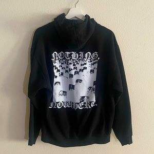 Nothing, Nowhere Band Music Hoodie Black